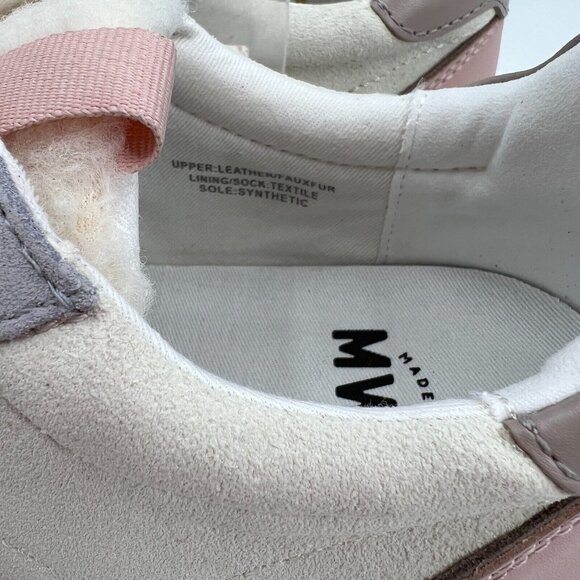 Madewell Women's Kickoff Trainer Sneakers Sherpa-Lined MWL Cloudlift sz 9.5 - Picture 7 of 11